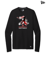 Marshall HS Softball Swing 2 - New Era Performance Long Sleeve