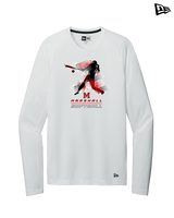 Marshall HS Softball Swing 2 - New Era Performance Long Sleeve