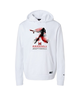Marshall HS Softball Swing 2 - Oakley Performance Hoodie