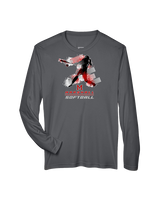Marshall HS Softball Swing 2 - Performance Longsleeve