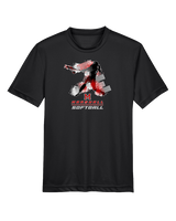 Marshall HS Softball Swing 2 - Youth Performance Shirt