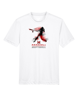 Marshall HS Softball Swing 2 - Youth Performance Shirt
