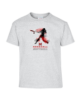Marshall HS Softball Swing 2 - Youth Shirt