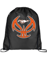 Meadowbrook HS Boys Basketball Full Ball - Drawstring Bag
