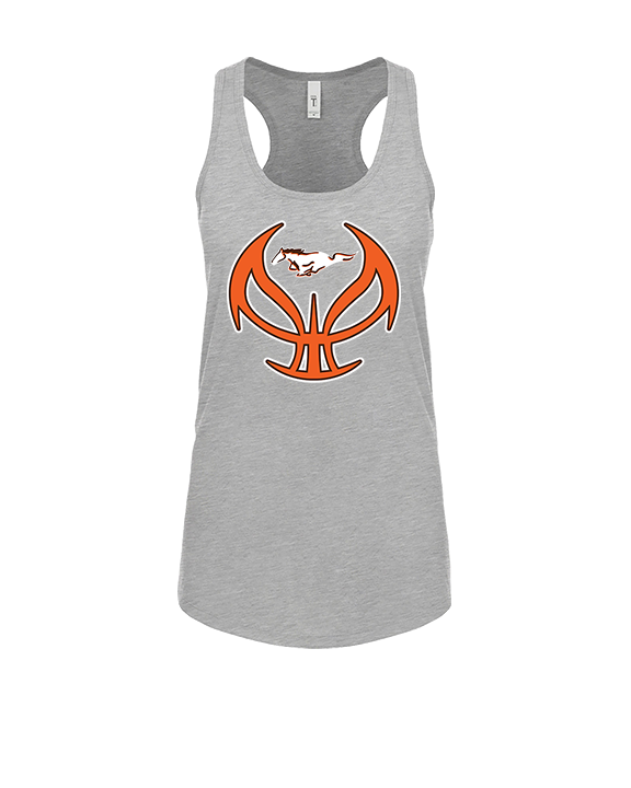 Meadowbrook HS Boys Basketball Full Ball - Womens Tank Top