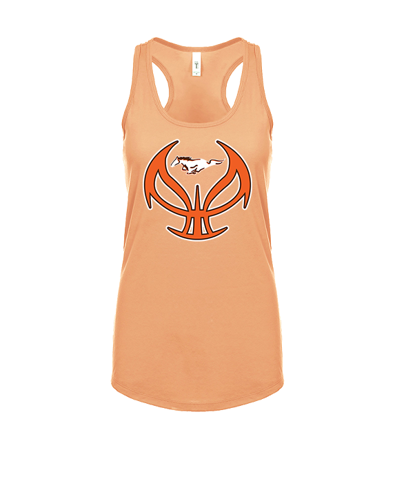 Meadowbrook HS Boys Basketball Full Ball - Womens Tank Top