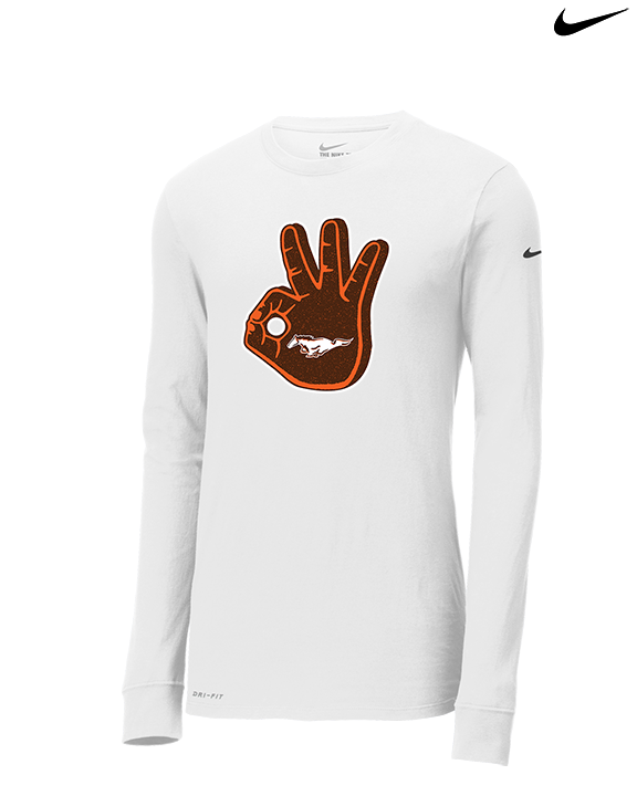 Meadowbrook HS Boys Basketball Shooter - Mens Nike Longsleeve