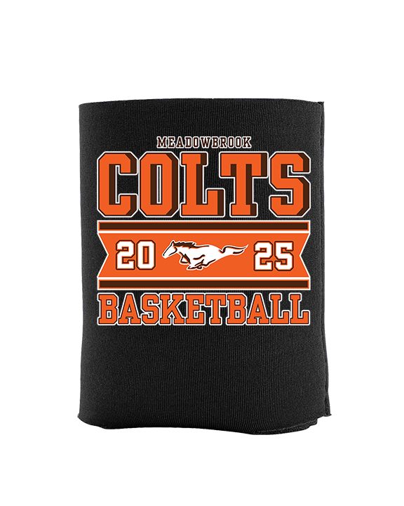 Meadowbrook HS Boys Basketball Stamp - Koozie