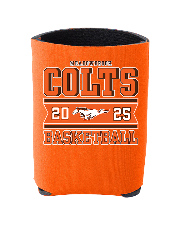 Meadowbrook HS Boys Basketball Stamp - Koozie