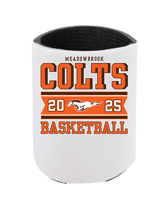 Meadowbrook HS Boys Basketball Stamp - Koozie