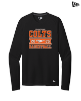 Meadowbrook HS Boys Basketball Stamp - New Era Performance Long Sleeve