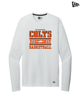 Meadowbrook HS Boys Basketball Stamp - New Era Performance Long Sleeve