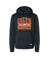 Meadowbrook HS Boys Basketball Stamp - Oakley Performance Hoodie