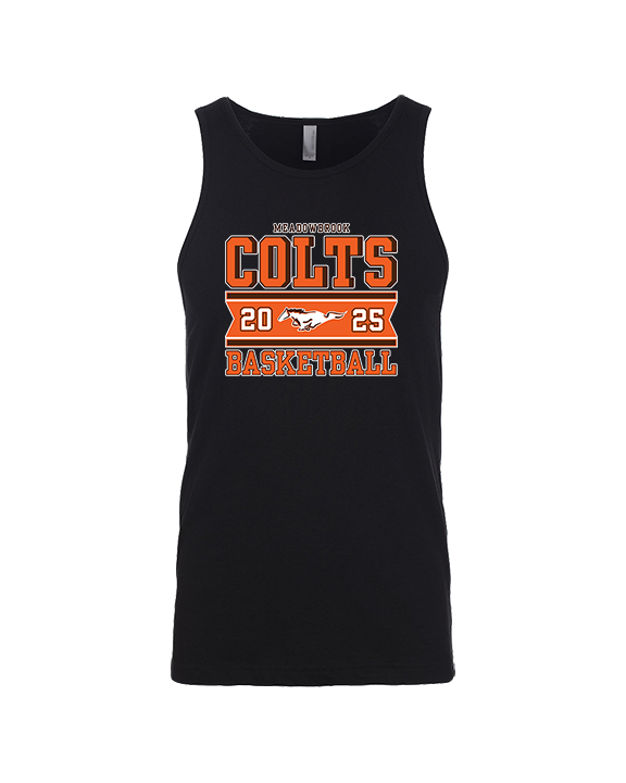Meadowbrook HS Boys Basketball Stamp - Tank Top