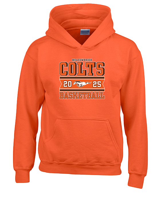Meadowbrook HS Boys Basketball Stamp - Unisex Hoodie