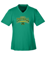 Medina Middle School Football Football - Womens Performance Shirt