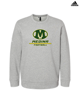 Medina Middle School Football Split - Mens Adidas Crewneck