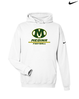 Medina Middle School Football Split - Nike Club Fleece Hoodie