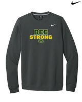 Medina Middle School Football Strong - Mens Nike Crewneck