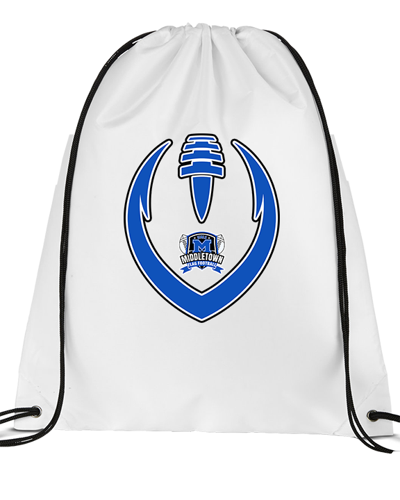 Middletown HS Girls Flag Football Full Football - Drawstring Bag