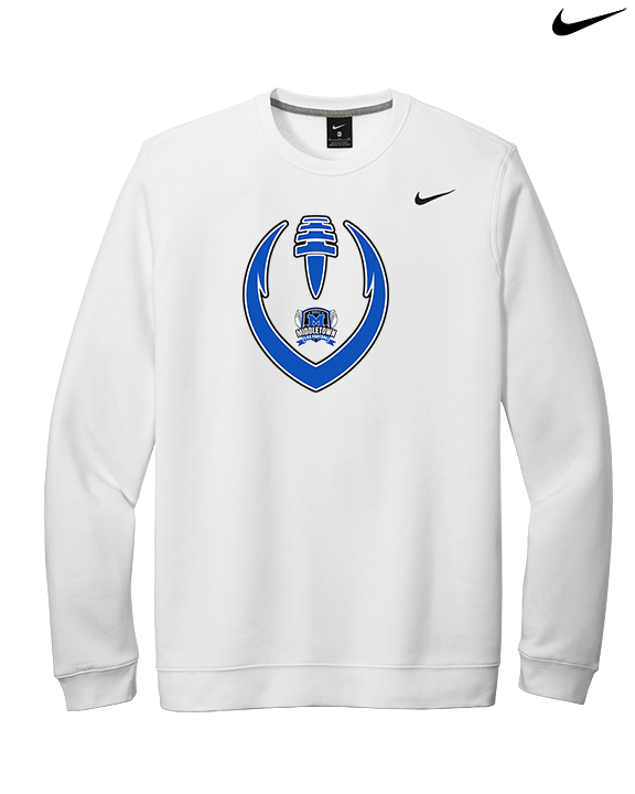 Middletown HS Girls Flag Football Full Football - Mens Nike Crewneck