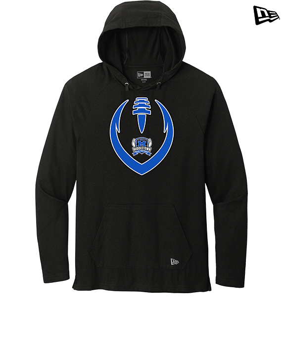 Middletown HS Girls Flag Football Full Football - New Era Tri-Blend Hoodie