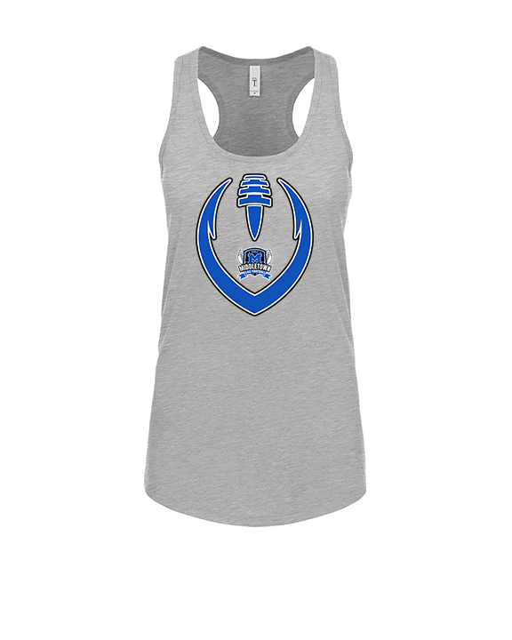 Middletown HS Girls Flag Football Full Football - Womens Tank Top