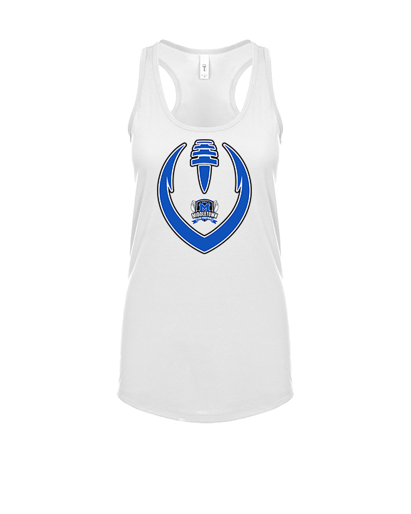 Middletown HS Girls Flag Football Full Football - Womens Tank Top