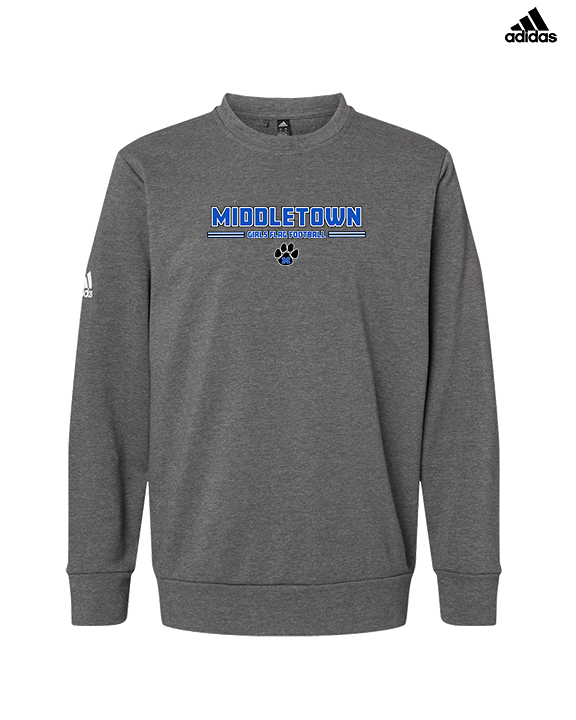 Middletown HS Girls Flag Football Keen - Mens Adidas Crewneck