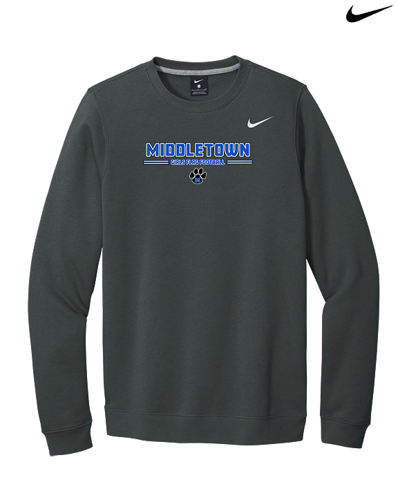 Middletown HS Girls Flag Football Keen - Mens Nike Crewneck