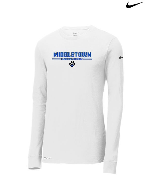 Middletown HS Girls Flag Football Keen - Mens Nike Longsleeve