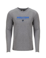 Middletown HS Girls Flag Football Keen - Tri-Blend Long Sleeve