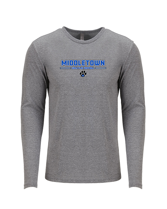 Middletown HS Girls Flag Football Keen - Tri-Blend Long Sleeve