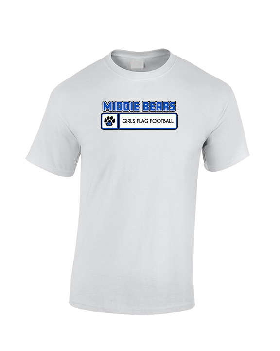 Middletown HS Girls Flag Football Pennant - Cotton T-Shirt