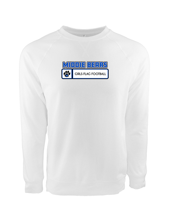 Middletown HS Girls Flag Football Pennant - Crewneck Sweatshirt