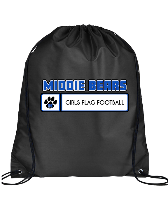 Middletown HS Girls Flag Football Pennant - Drawstring Bag