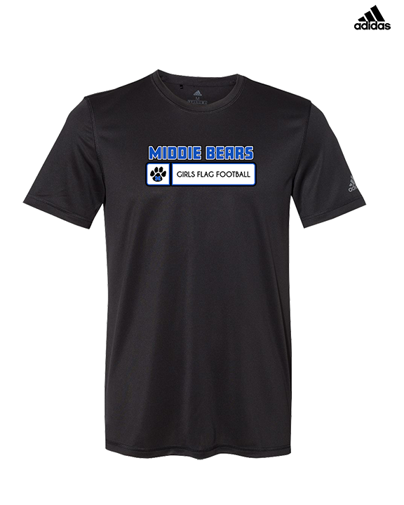 Middletown HS Girls Flag Football Pennant - Mens Adidas Performance Shirt