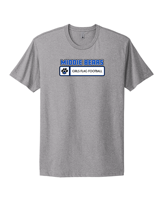 Middletown HS Girls Flag Football Pennant - Mens Select Cotton T-Shirt