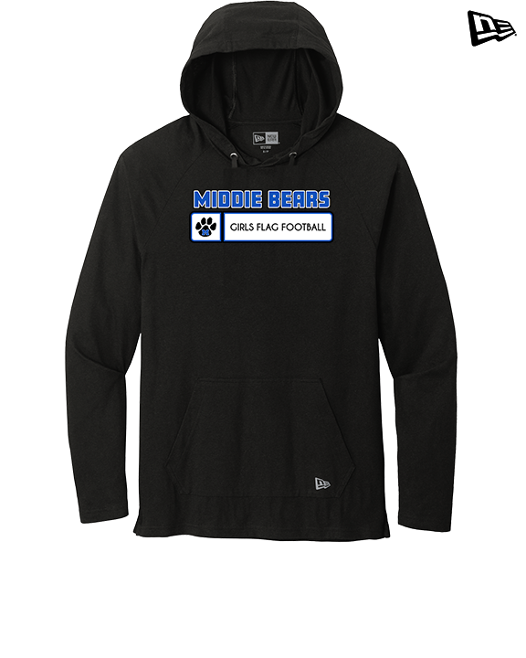 Middletown HS Girls Flag Football Pennant - New Era Tri-Blend Hoodie