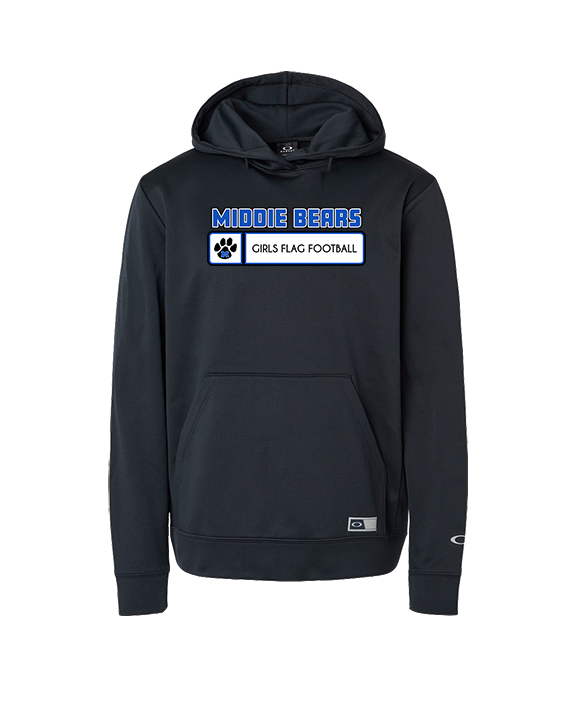 Middletown HS Girls Flag Football Pennant - Oakley Performance Hoodie