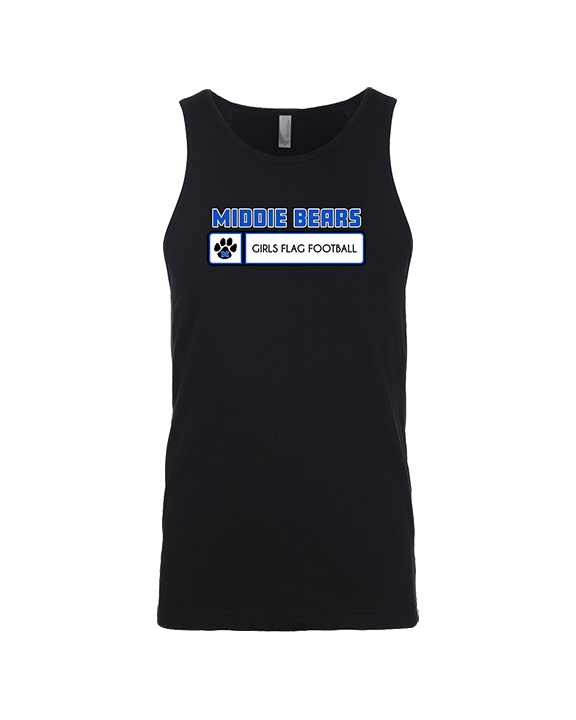 Middletown HS Girls Flag Football Pennant - Tank Top