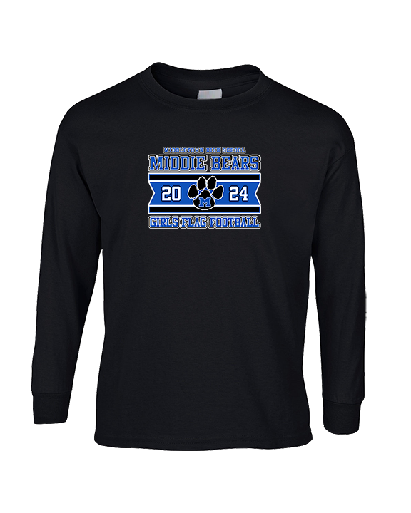 Middletown HS Girls Flag Football Stamp - Cotton Longsleeve