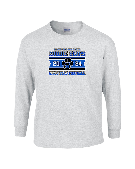 Middletown HS Girls Flag Football Stamp - Cotton Longsleeve