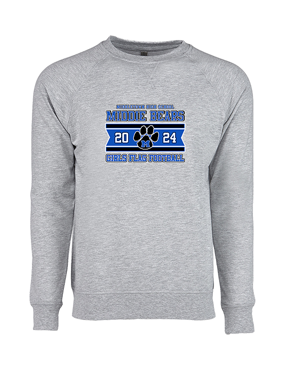 Middletown HS Girls Flag Football Stamp - Crewneck Sweatshirt
