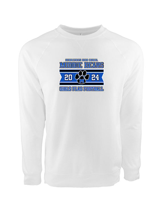 Middletown HS Girls Flag Football Stamp - Crewneck Sweatshirt