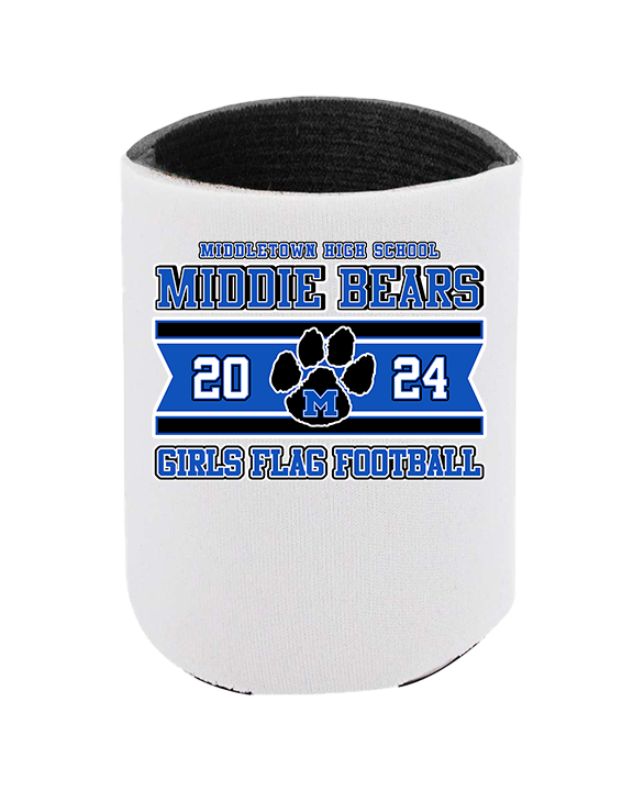 Middletown HS Girls Flag Football Stamp - Koozie