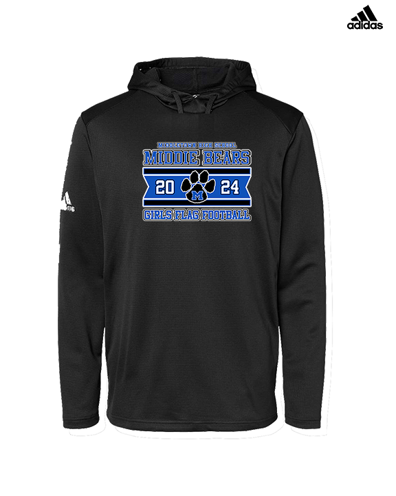 Middletown HS Girls Flag Football Stamp - Mens Adidas Hoodie