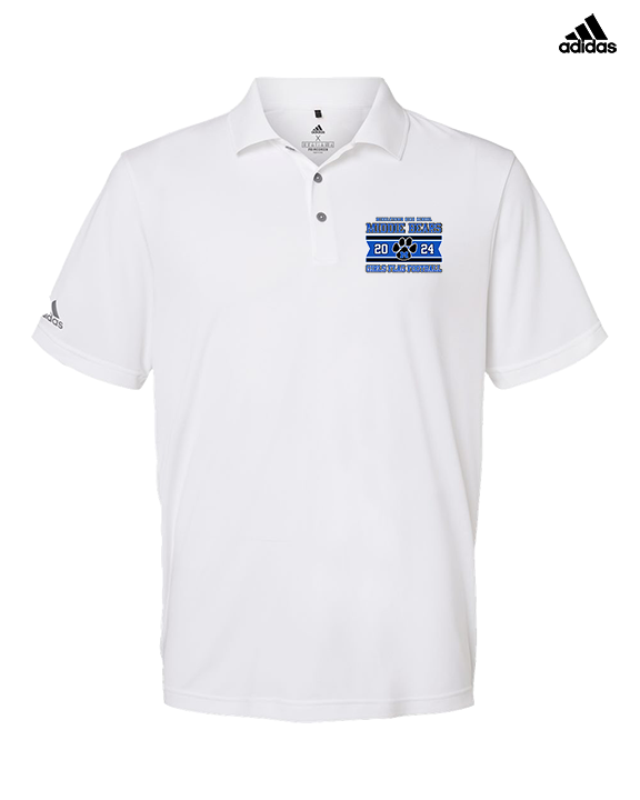 Middletown HS Girls Flag Football Stamp - Mens Adidas Polo