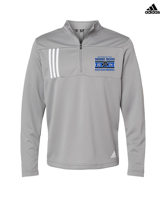 Middletown HS Girls Flag Football Stamp - Mens Adidas Quarter Zip