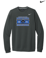 Middletown HS Girls Flag Football Stamp - Mens Nike Crewneck